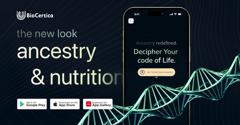 Nutrition & Ancestry Updated look and feel