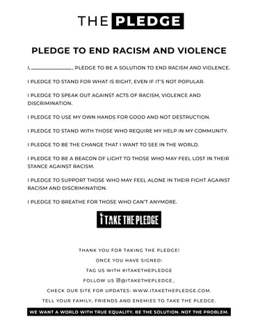 TAKE THE PLEDGE