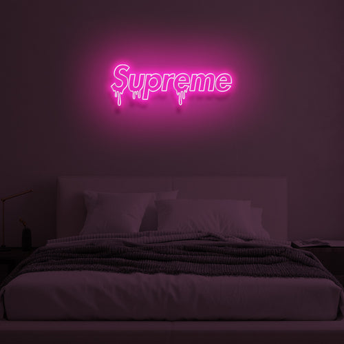 Louis Drip' Neon Sign