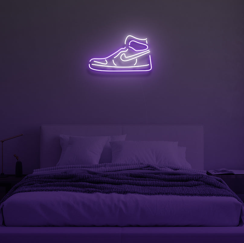 air jordan led neon sign