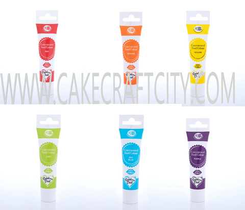 Coffret 6 colorants alimentaires ProGel Rainbow Dust - Féerie Cake