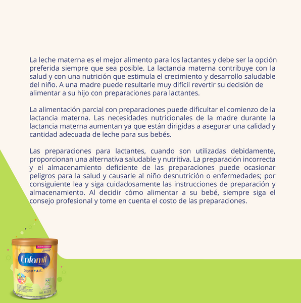 Enfamil Digest A.E fórmula infantil