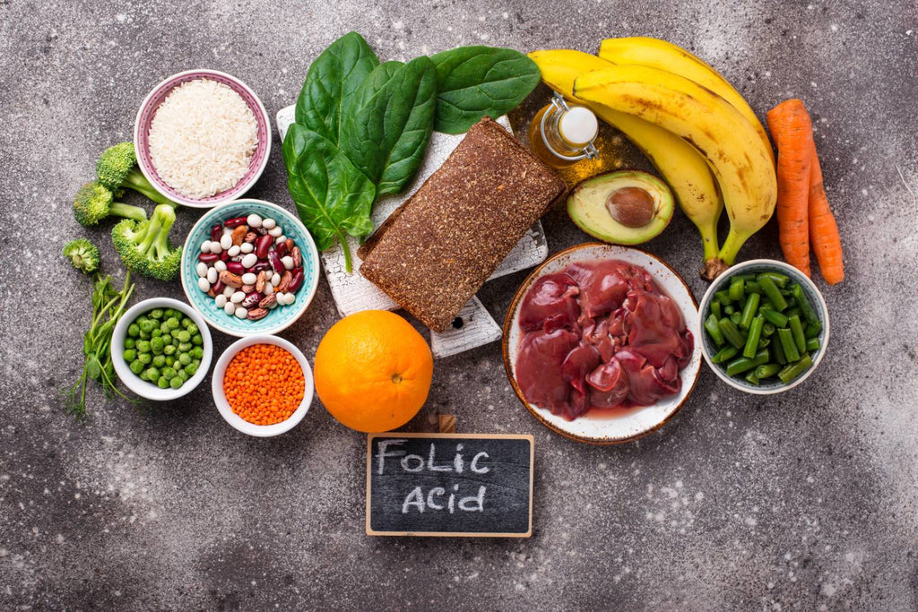 folate folic acid in foods contain