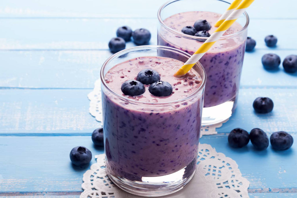 blueberry shake weight gain