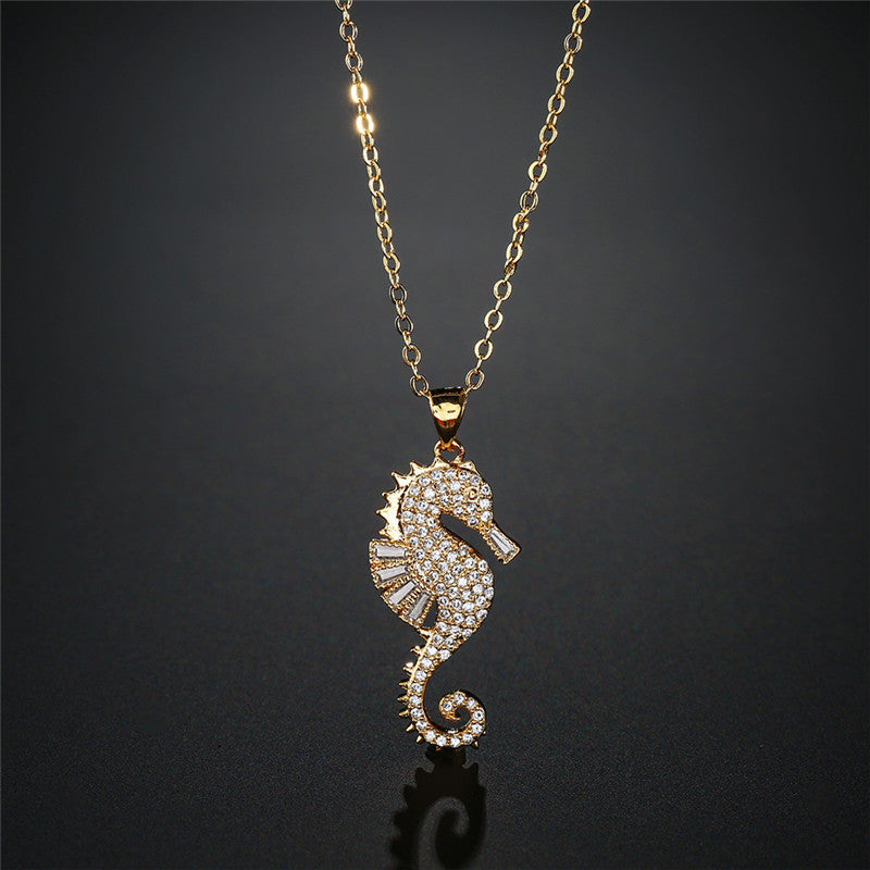 Seahorse たつのおとしご ネックレス fairo.pk