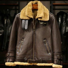 Double-layer Collar Sheepskin Jacket