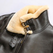 U.S.A Sheepskin Bomber Jacket