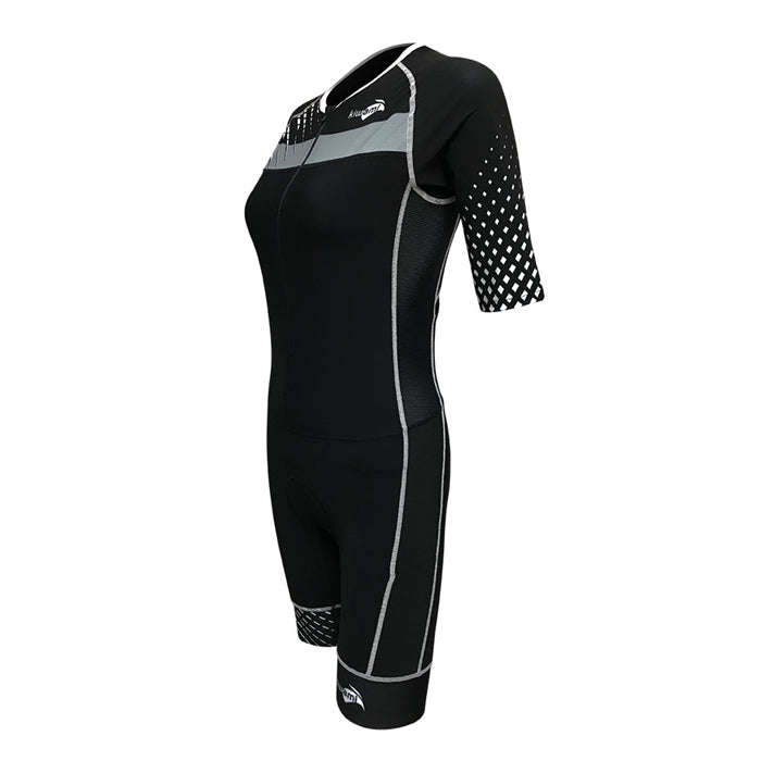 PRIMA 2 LD AERO WOMEN'S BLACK FLOWERS TRISUIT