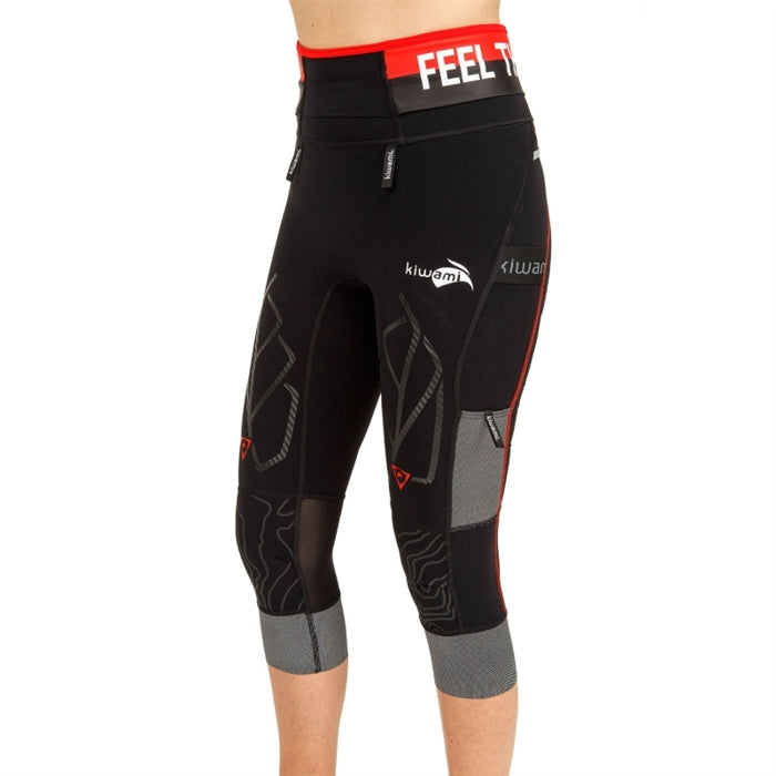 Crazy Idea Fuseaux Kinsej Trailrunning Tights Women - Tempest