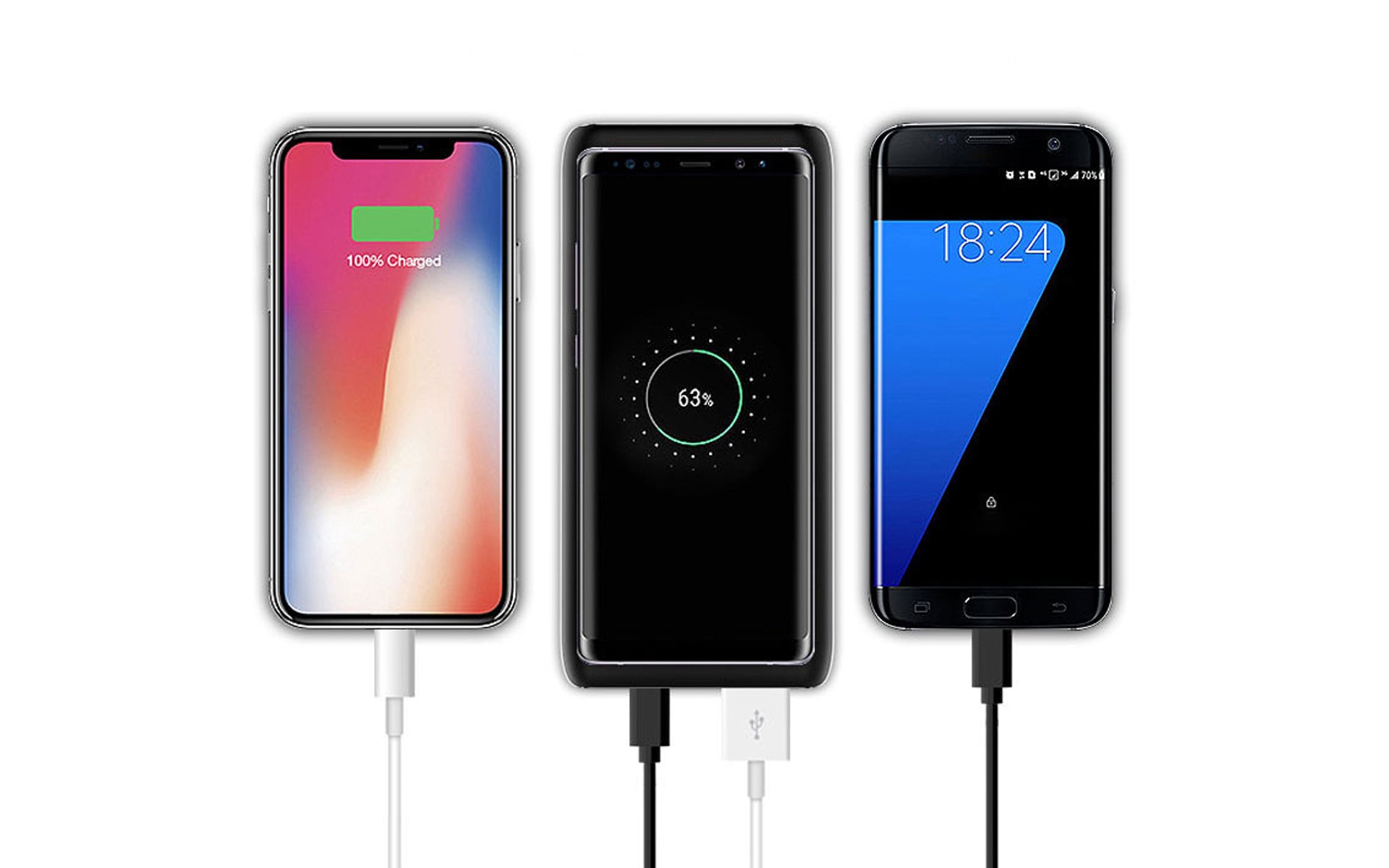 Loowoko Wireless Charging Power Bank