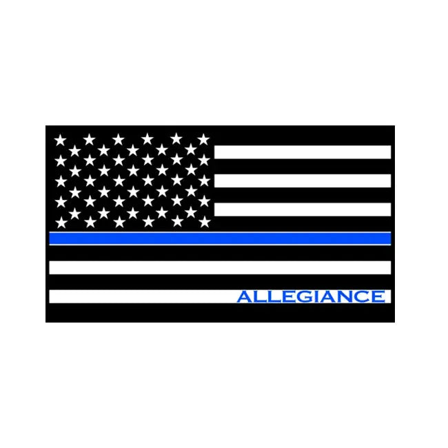 Thin Blue Line Patch - Allegiance Clothing