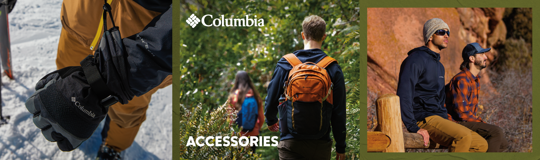 Columbia, Accessories