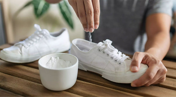 Cách giặt giày thể thao với baking soda mang đến công dụng hiệu quả 