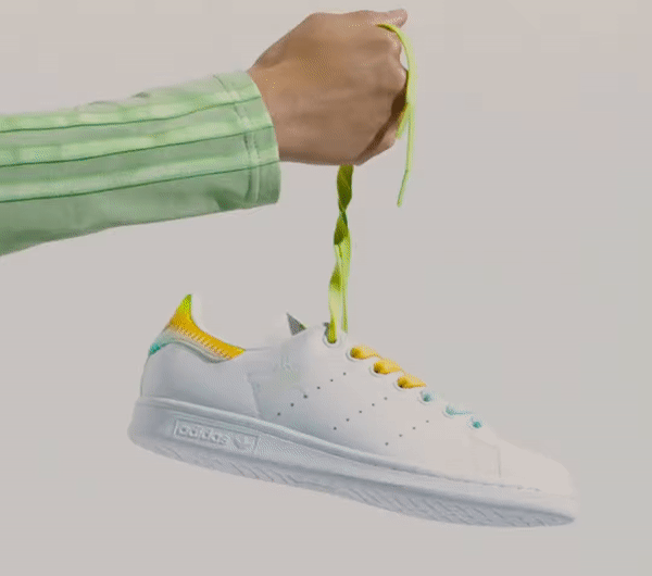 Giày adidas Stan Smith ga màu trắng tối giản, phong cách đơn giản dễ phối đồ.
