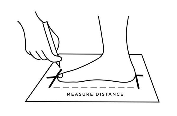 Size giày tính theo kích thước bàn chân