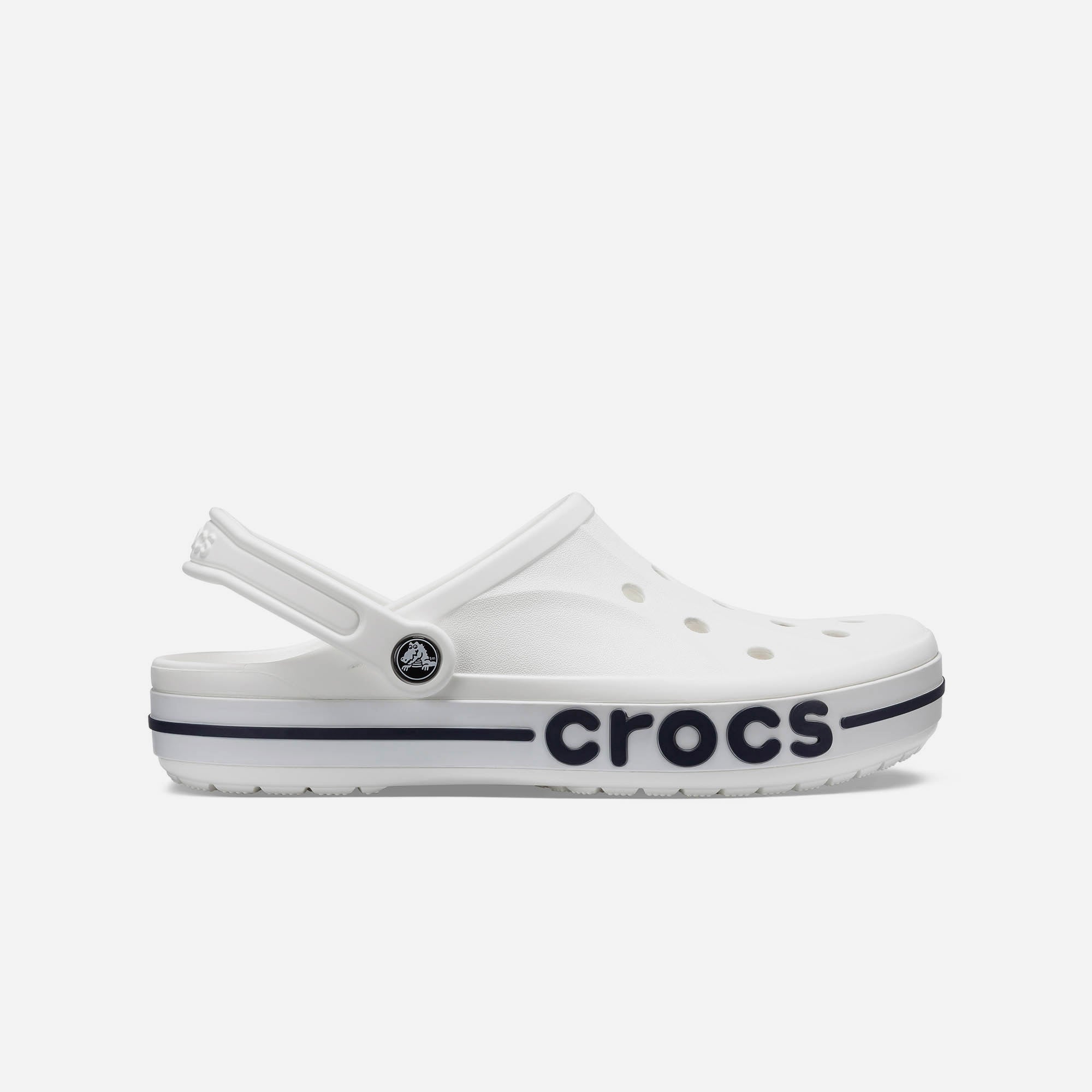 crocs bayaband clog on feet