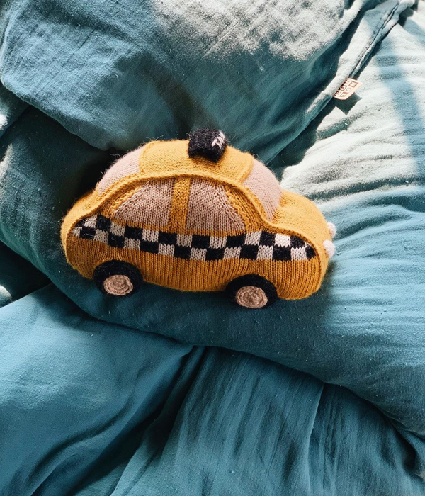 Taxi Pillow from Ouef NYC 