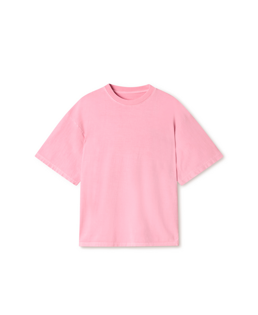 FRUIT OF THE LOOM PLAIN LIGHT PINK CHILDS BOYS GIRLS T SHIRT ALL