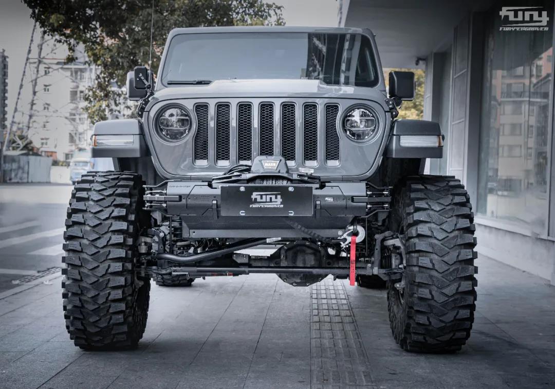 Awaken Series Front bumper for Jeep Wrangler JL Aluminum front bar –  FURYENGRAVER