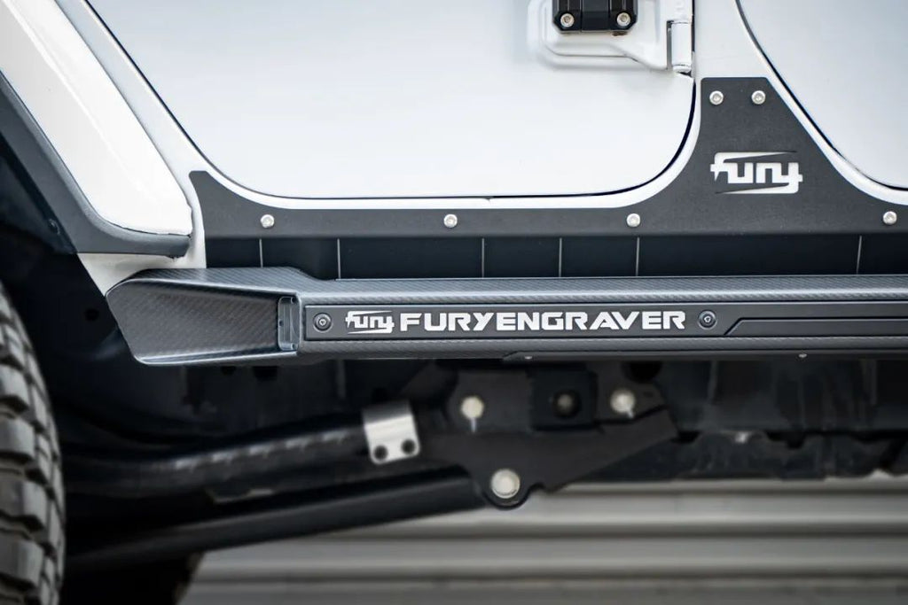 Gravity Series Carbon Fiber Side Step with LED Light for Jeep Wrangler –  FURYENGRAVER