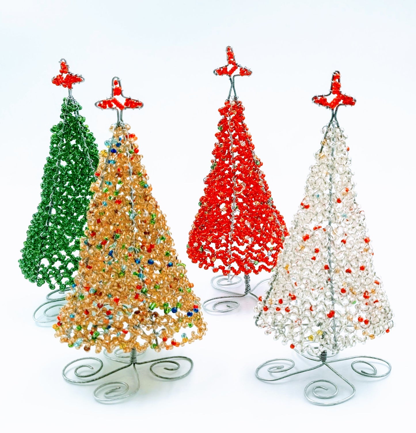 How to make a beaded Christmas Tree - Live Jewelry Tutorial - PART