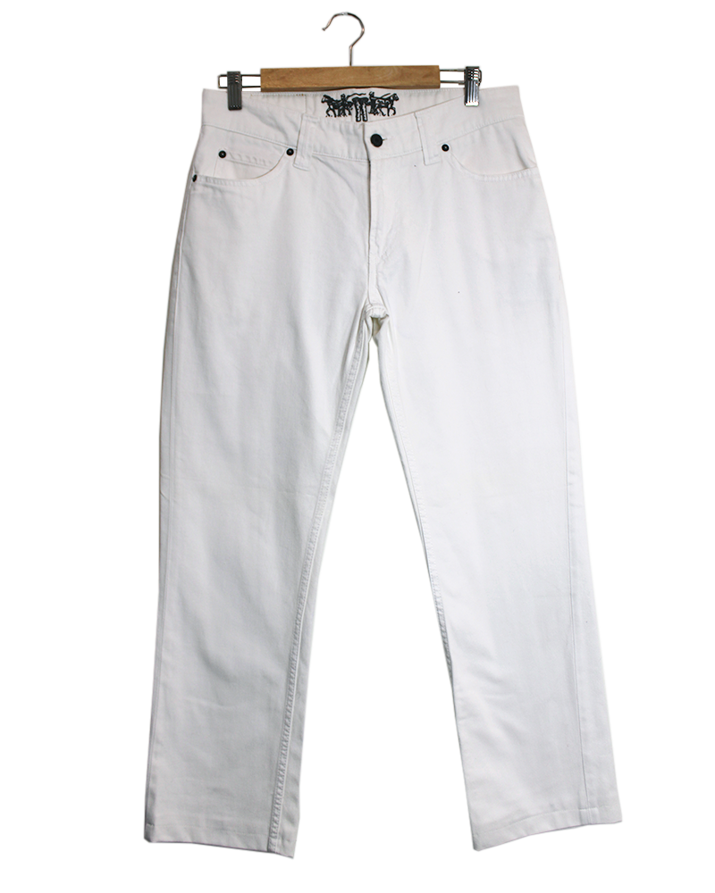 White Levis 511 Denim Trousers - Main