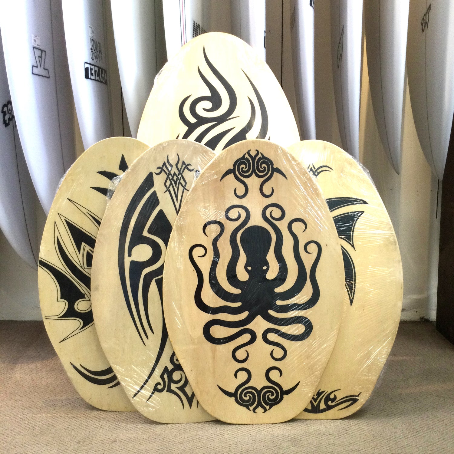 tribal skimboard