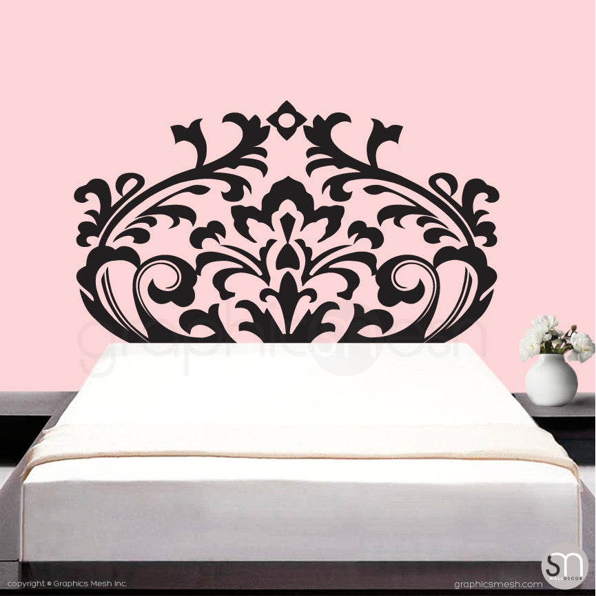 damask wall decals