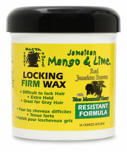 Jamaican Mango & Lime Locking Firm Wax Resistant 16 oz