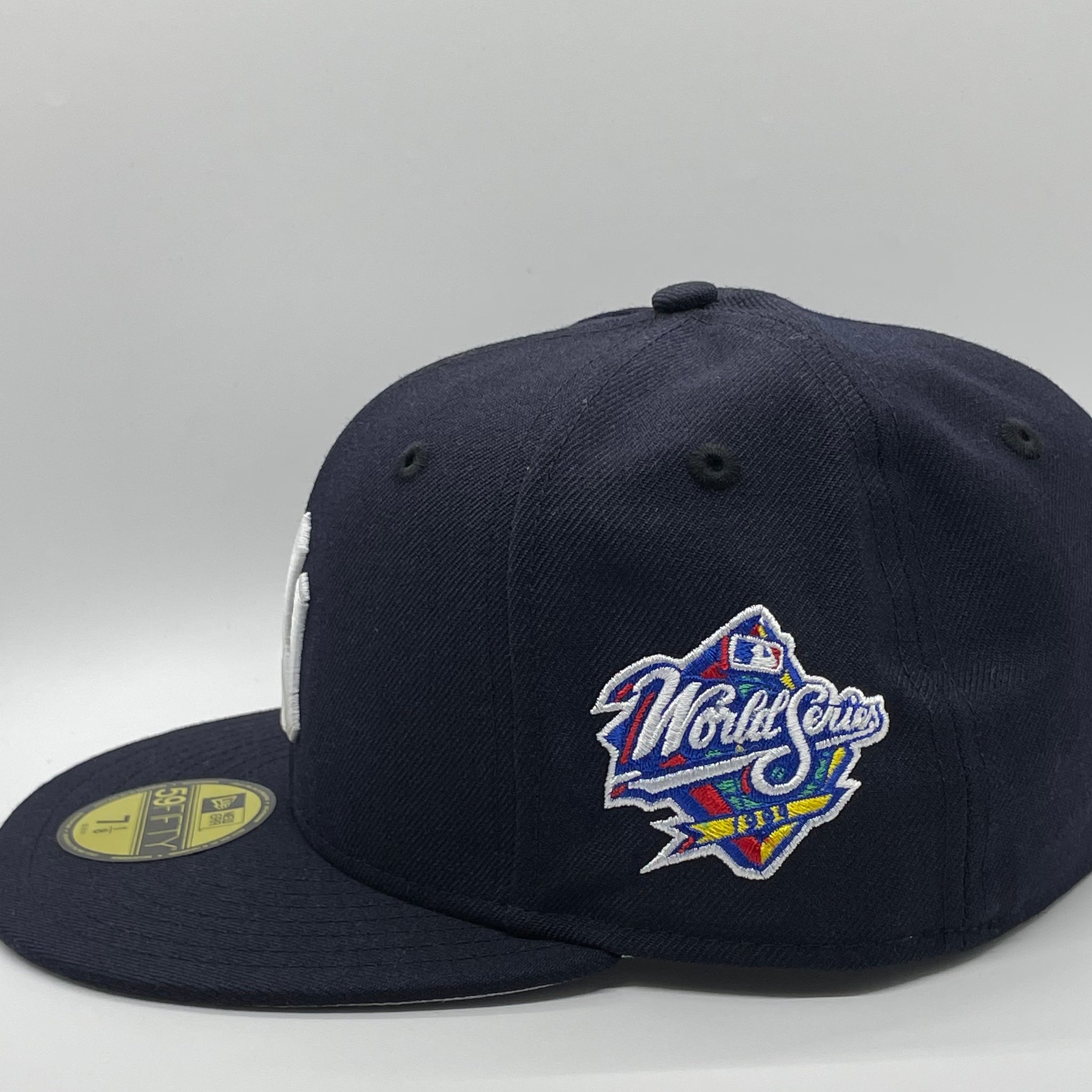 59fifty New York Yankees 1999 Ws Navy Grey Uv 100 Wool