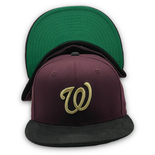 New Era 59 / 50 Hat - Atlanta Braves - Burgundy 8 1/4 / Burgundy