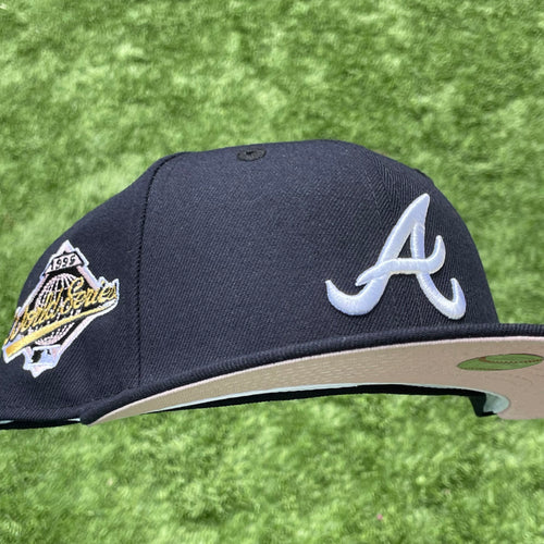 59Fifty Atlanta Braves Inaugural Navy/Icy Blue UV - 100% Wool