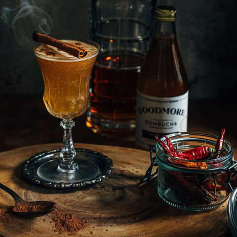 Goodmore Kombucha Spiced Cacao Mocktail