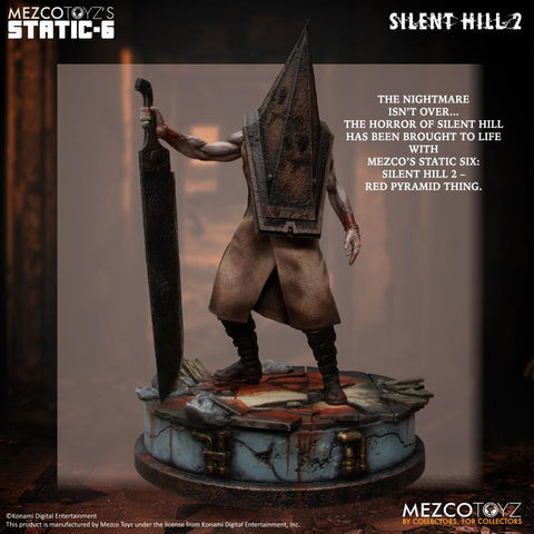 Silent Hill 2 Static-6 Red Pyramid Thing Escala 1/6 Estatua Mezco Preventa