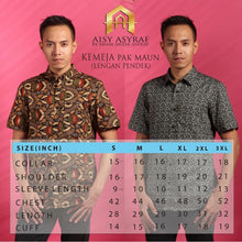 Load image into Gallery viewer, Kemeja Pak Maun [Floral Code 27-64]
