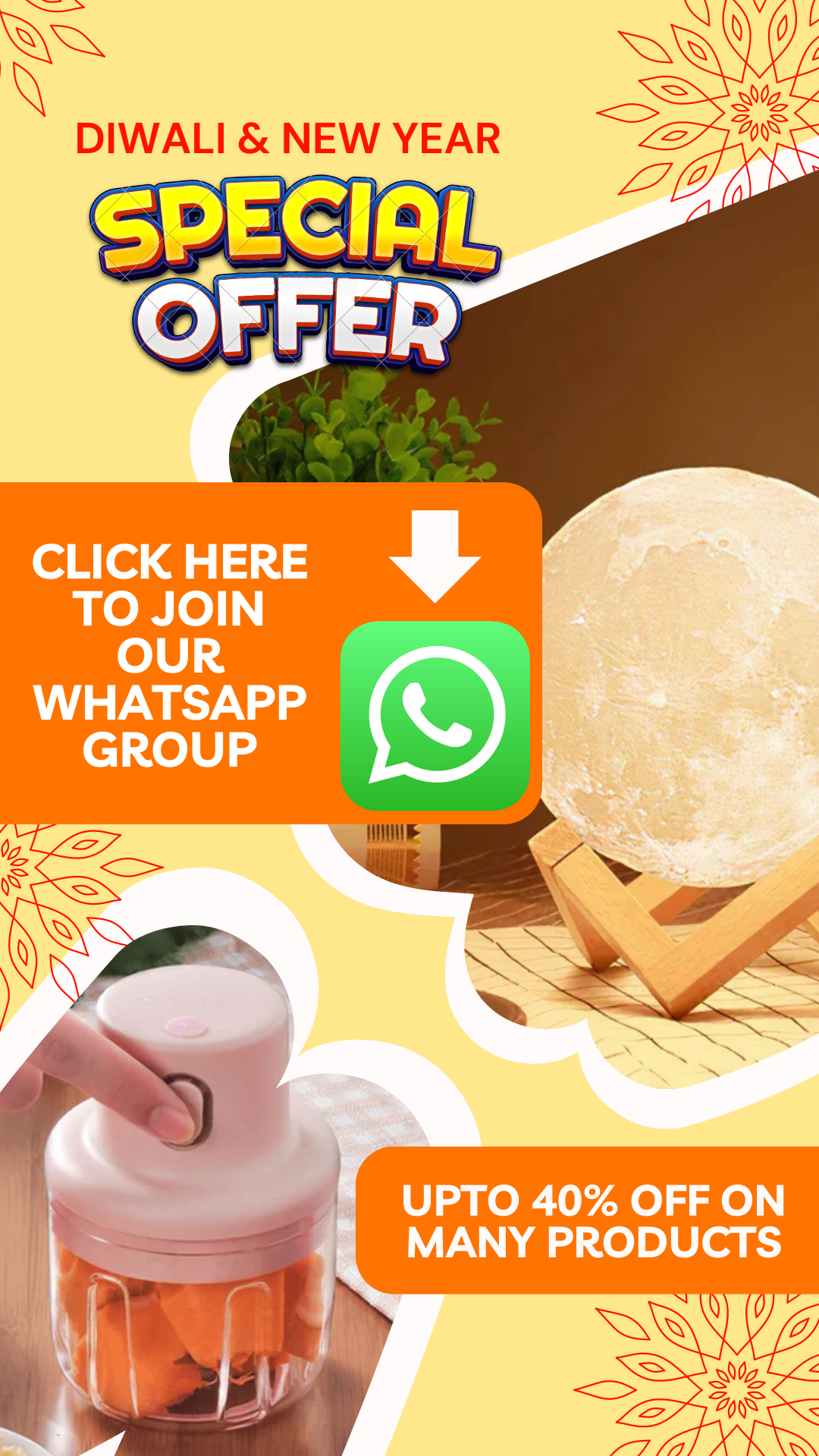 WHATSAPP DISCOUNTS AND OFFER