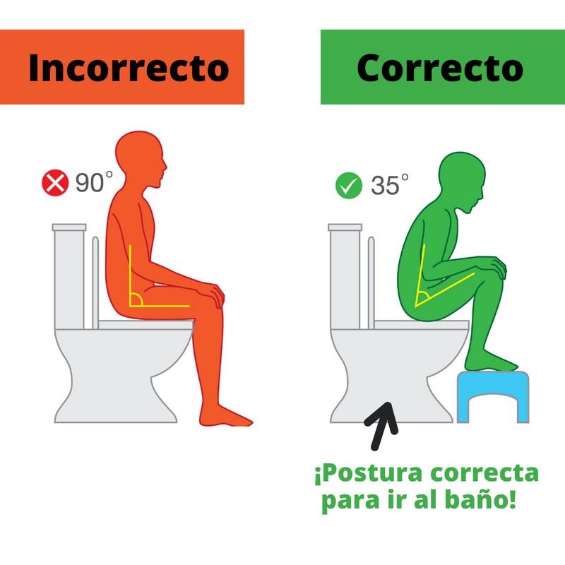 Banquito Para Baño Gris La Mejor Postura Para Ir Al Baño La Bañeria