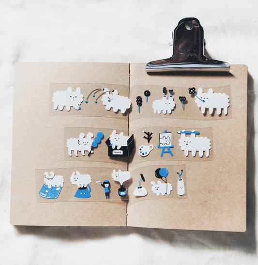 Yohand Studio Collage Matte PET Tape, 35mm – Pinky Elephant