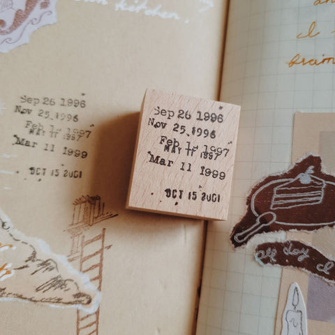 Yeon Charm Days Rubber Stamp, 1 pc