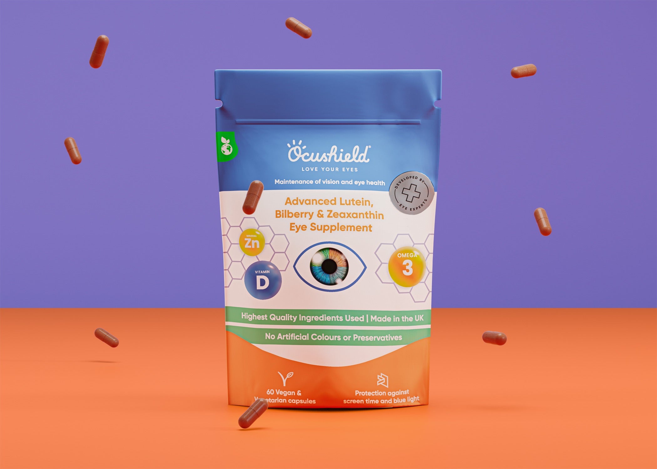 NEW - Ocushield’s Advance 360 Eye Supplement - Ocushield product image