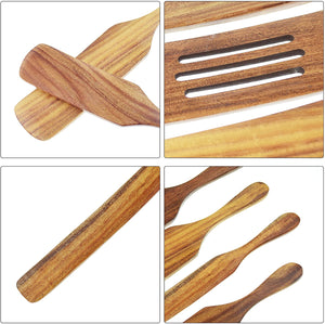 Teak Wooden Utensil Set