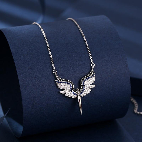 tiffany necklace with wings