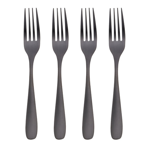 Lilia Matte Black Flatware (Set of 5) – McGee & Co.