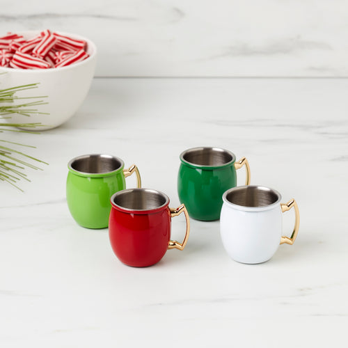 16 Oz Wood Insulated Coffee Mugs, Set Of 4 – Cambridge Silversmiths®