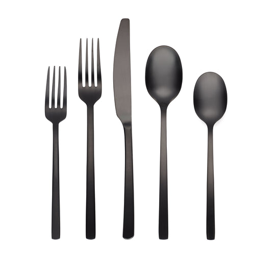 Rafael Black Flatware, 20-Piece Set – Cambridge Silversmiths®