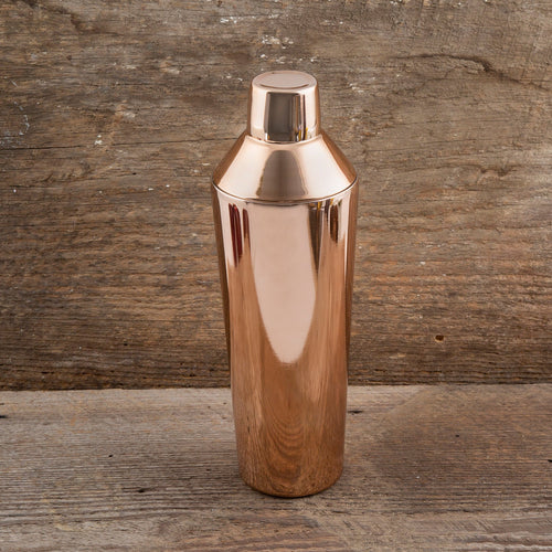 Metal Wood Design Cocktail Shaker – Gemini Bottle Co.