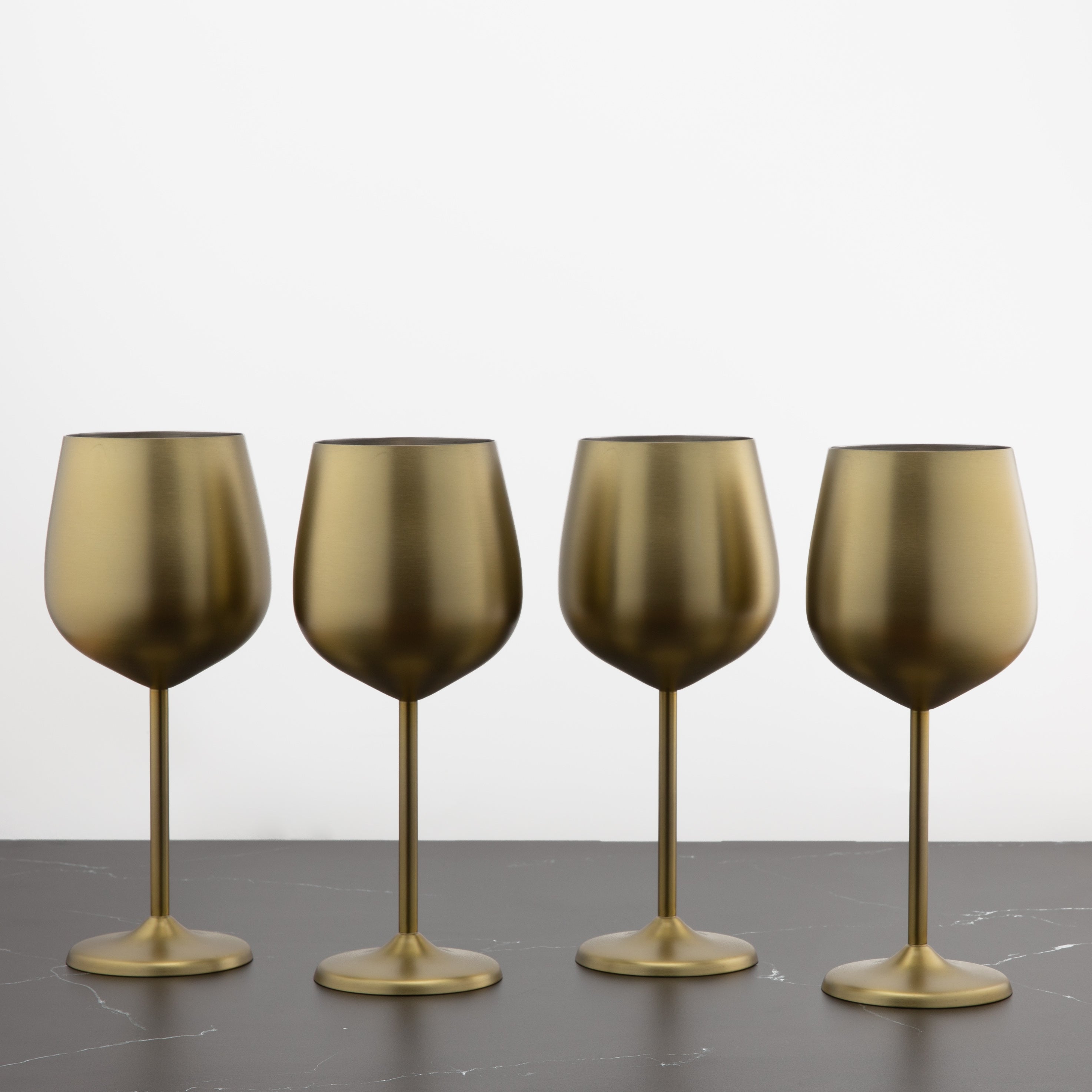 Retro Stemless Wine Glasses, Set of 4 – Cambridge Silversmiths®