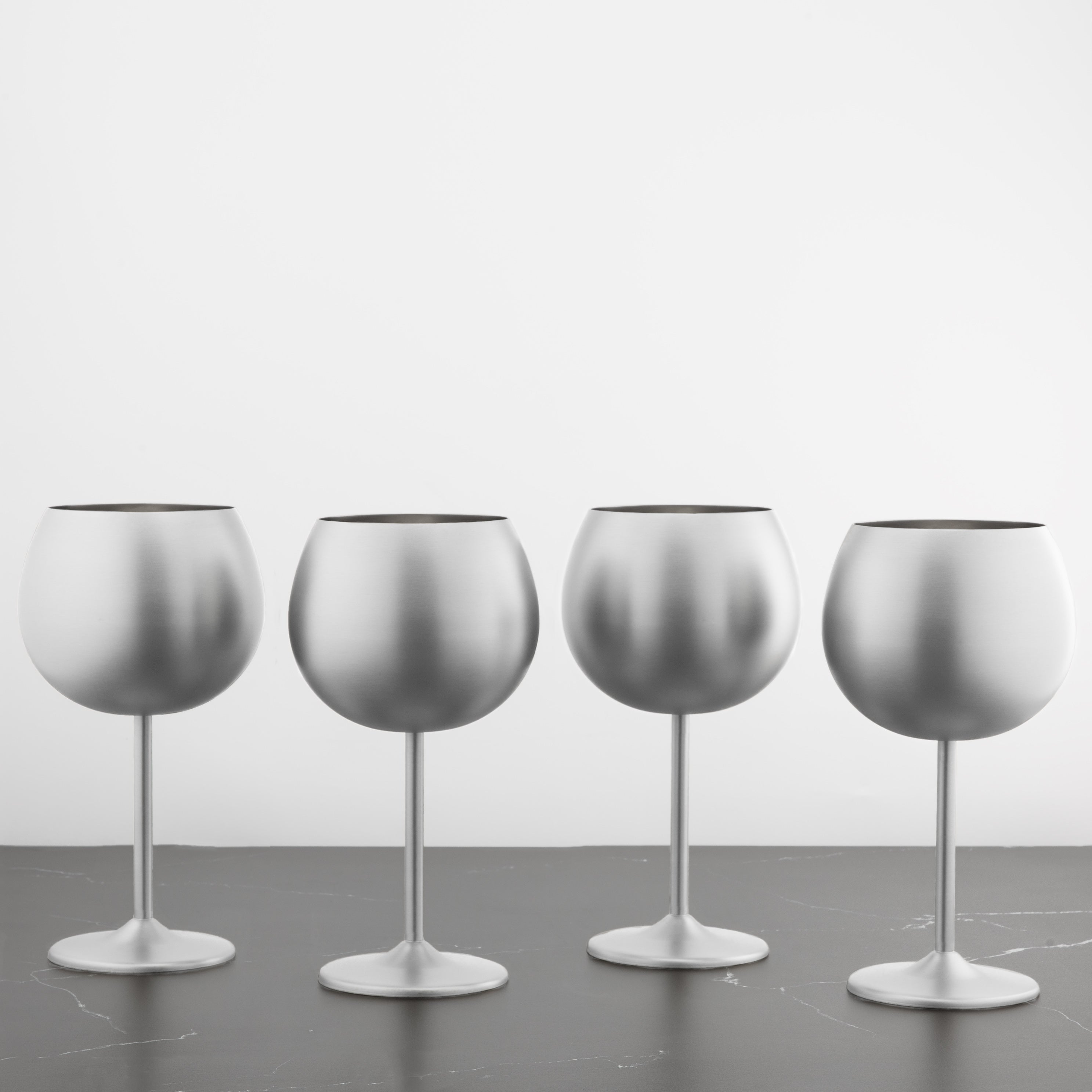 Retro Stemless Wine Glasses, Set of 4 – Cambridge Silversmiths®