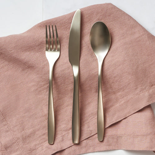 Matte Black Flatware Set  Eloquence Black Satin 20-Piece Set – Cambridge  Silversmiths®