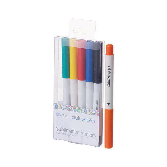 Craft Express  18-Pack Assorted Joy Fabric Markers